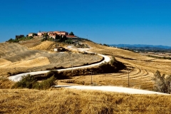 Little Village on Hill - Tuscany, Italy